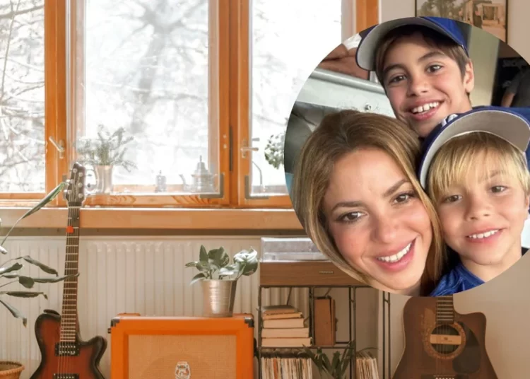 Sasha Piqué canta con Shakira un éxito de la música mexicana en medio de sonrisas