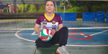 Eliana Torres, la quindiana convocada a selección Colombia de voleibol sentado