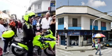 Con armas de fuego, dos hombres asaltaron sede de Facilísimo en Armenia