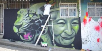 Hoy finaliza el festival ‘El Mero Poder’ con lo mejor del arte pictórico urbano en las fachadas