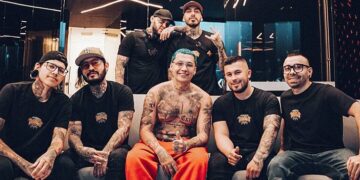 Sin límites: artistas quindianos tatuaron a Blessd durante 9 horas