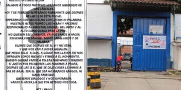 Aumentan la vigilancia en las cárceles tras los panfletos y disparos lanzados contra la de varones en Armenia