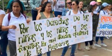 Trabajadoras de la primera infancia reclaman mejores condiciones para sus labores