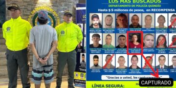 Capturado alias “Nacho Ríos”, uno de los delincuentes más buscados del Quindío