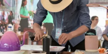 Café de colador en tela destaca en festival Salento y Café