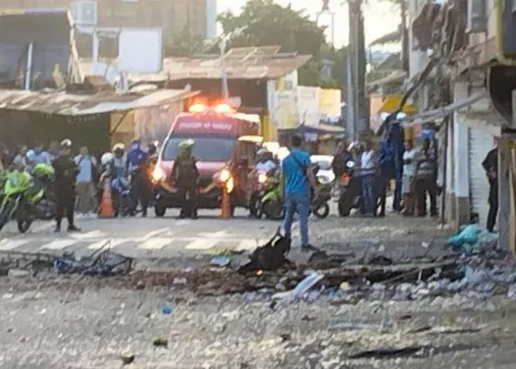 A seis, ascendió el número de heridos que dejó una explosión con moto bomba en Jamundí