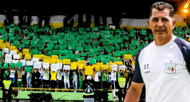 Artillería Verde Sur exige la renuncia de Rubén Darío Hernández al mando del Deportes Quindío