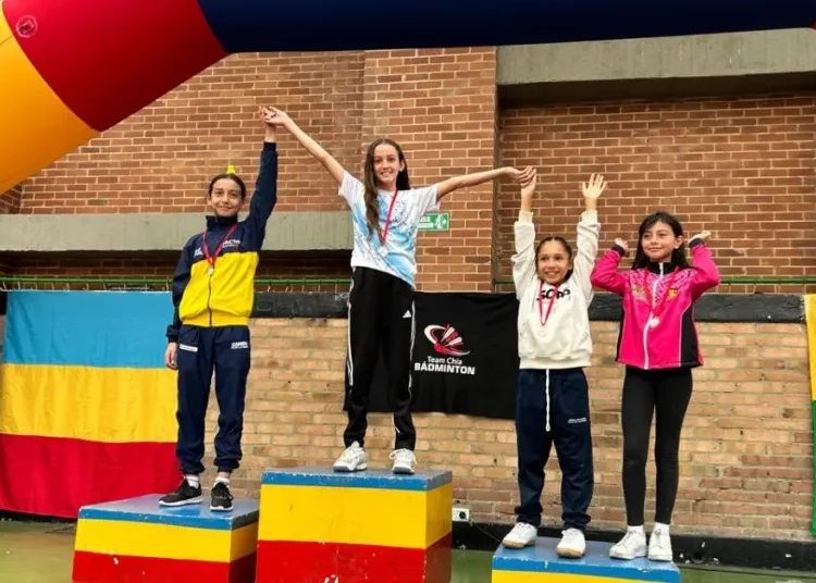 Lucía Barrios, de 11 años, ganó oro en bádminton y consolida al Quindío como referente nacional
