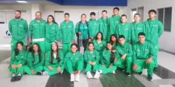 Delegación quindiana hacia la final de los Juegos Intercolegiados