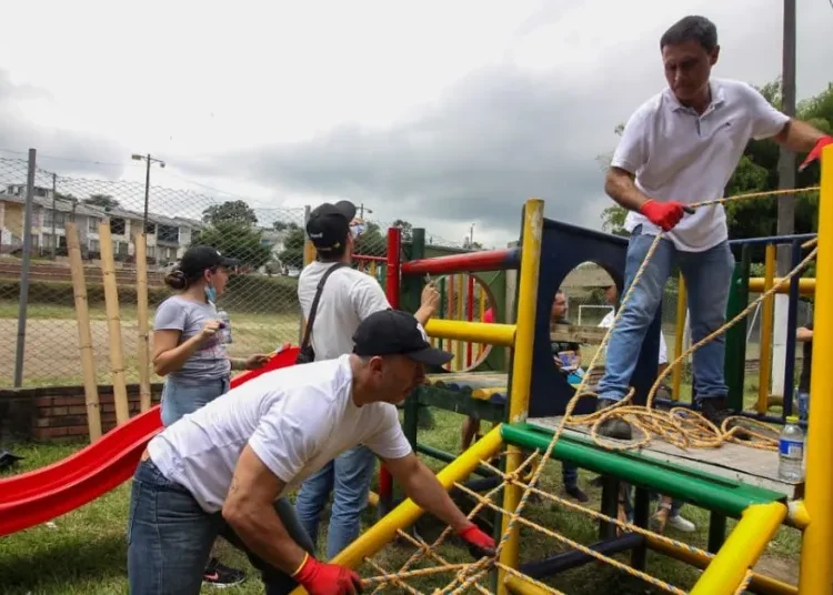 Comuna 2 recibirá rehabilitación de parques infantiles y vías este 22 de junio
