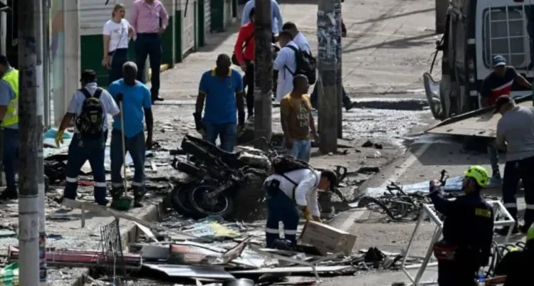 Explosión de moto bomba en Jamundí cobró la vida de humilde cuidador de vehículos