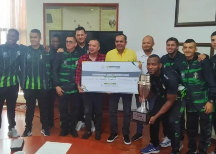 Caciques del Quindío y Sub 17 Mundialistas reciben atribuciones económicas