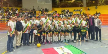 Caciques del Quindío arranca con 3 victorias en la Copa Profesional de Fútbol de Salón