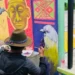 Mural en la Estación Literaria conecta a la comunidad con la literatura y el arte
