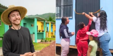 MrBeast regaló casas en Latinoamérica: familias colombianas fueron beneficiadas