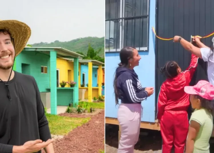 MrBeast regaló casas en Latinoamérica: familias colombianas fueron beneficiadas