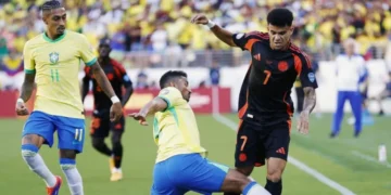 Colombia empató con Brasil y se enfrentará a Panamá en los cuartos de final