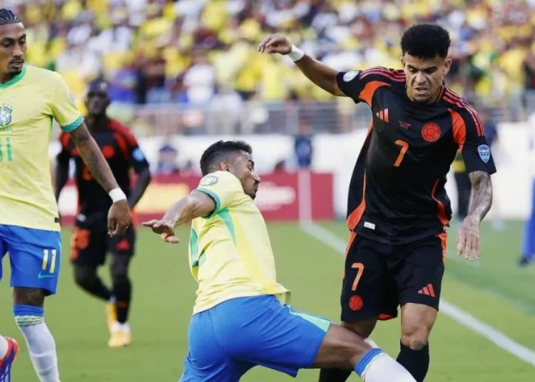 Colombia empató con Brasil y se enfrentará a Panamá en los cuartos de final