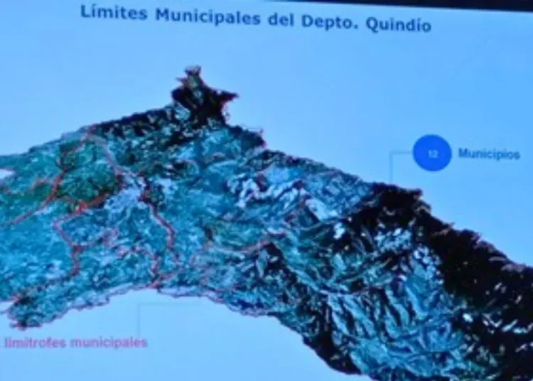 Quindío avanza en la actualización de límites municipales con operaciones de deslindes