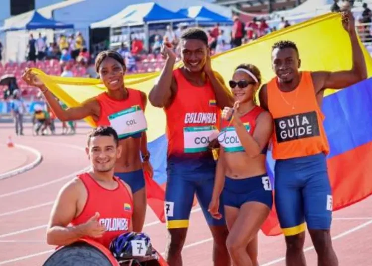 Atletas paralímpicos colombianos listos para competir en París 2024