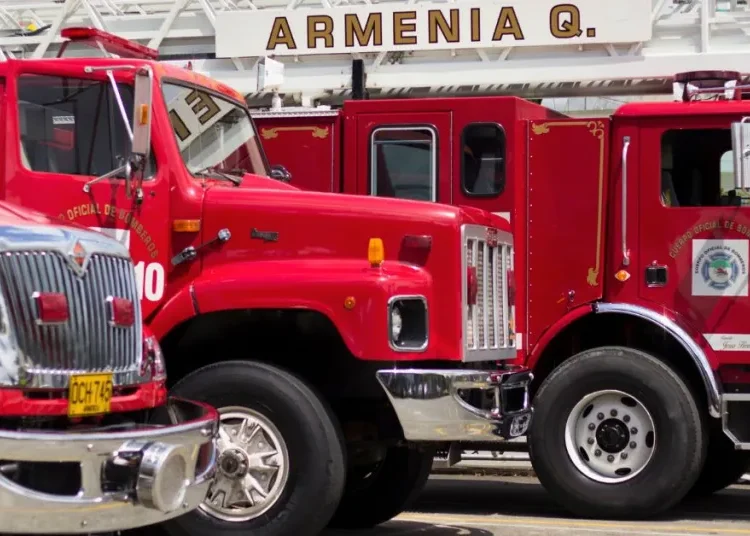 Nuevos equipos y mantenimiento mejorarán capacidades del Cuerpo de Bomberos en Armenia
