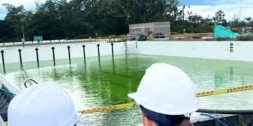 Armenia implementa llenado gradual de piscina para Juegos Nacionales para evitar desabastecimiento