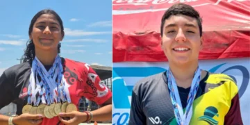 ¡Qué grandes! Quindío brilló en el Torneo de Natación Club Vikingos con 26 medallas