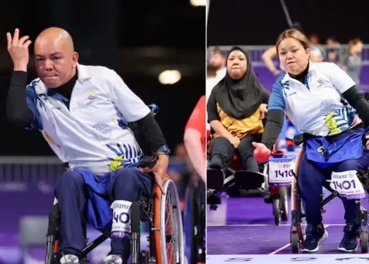 ¡Colombia brilla en París! Plata y bronce en boccia en los Juegos Paralímpicos
