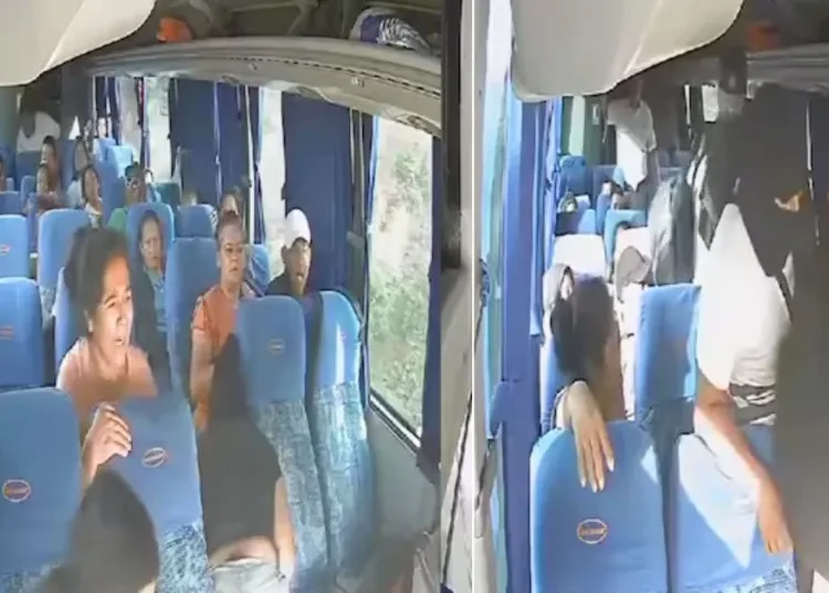 Presunto asalto a mano armada en bus intermunicipal entre Popayán y Pasto quedó registrado en video