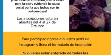 🎬✨ ¡Te invitamos al FIPAZ – Festival de Cine para la Paz! ✨🎬