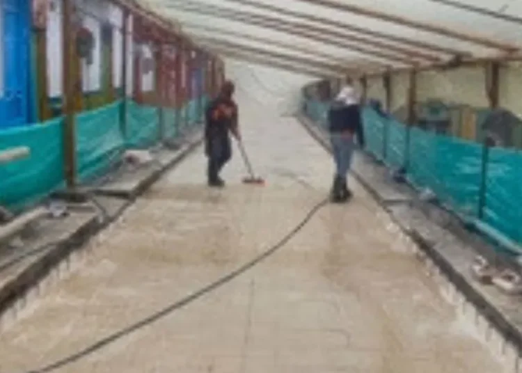 Avances significativos en la rehabilitación de la Calle Real de Salento