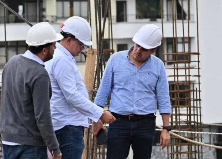 Obras del PCC en el Quindío avanzan satisfactoriamente