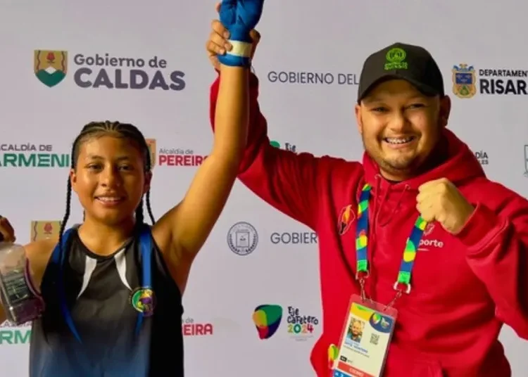 Con una histórica medalla de plata, Danna Pérez lidera el ascenso del boxeo femenino en el Quindío