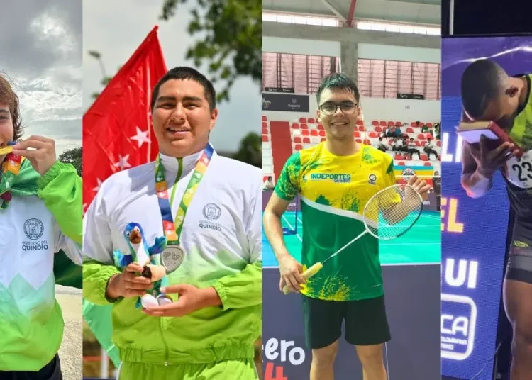 22 medallas para el Quindío en los Primeros Juegos Deportivos Juveniles Eje Cafetero 2024