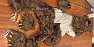 Fraude con auto de lujo: usaron disfraz de oso para engañar a una aseguradora