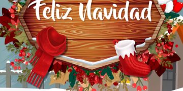 Feliz Navidad les Desea La Familia de la Super Estación Latina 104.1 FM