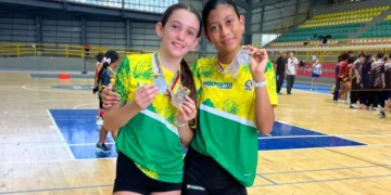 Liga Quindiana de Bádminton triunfa en Cartagena con medallas nacionales