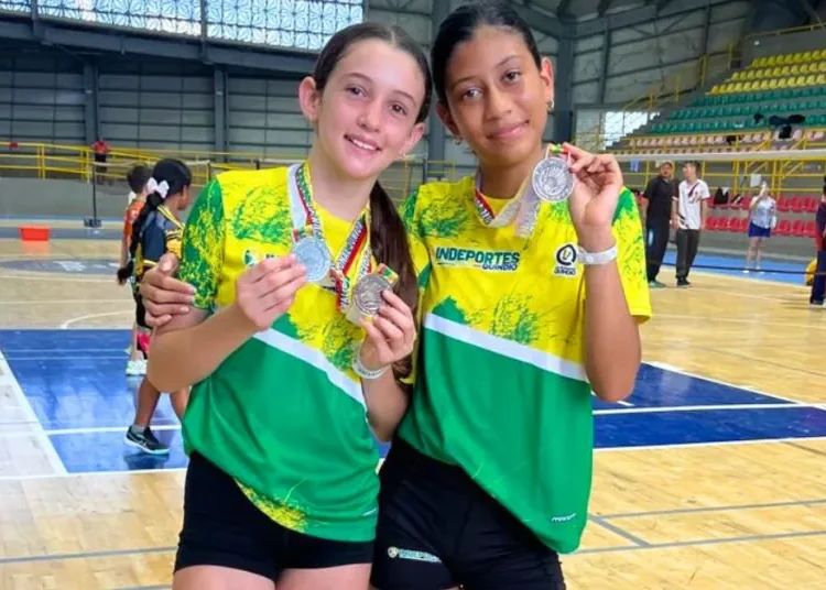 Liga Quindiana de Bádminton triunfa en Cartagena con medallas nacionales