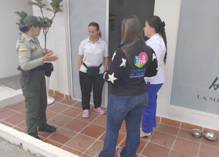 El Grupo de Protección al Turismo y Patrimonio Nacional en el municipio de Circasia