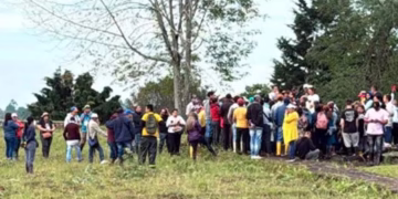 Decenas de campesinos invadieron predio de la Posada Alemana en el Quindío