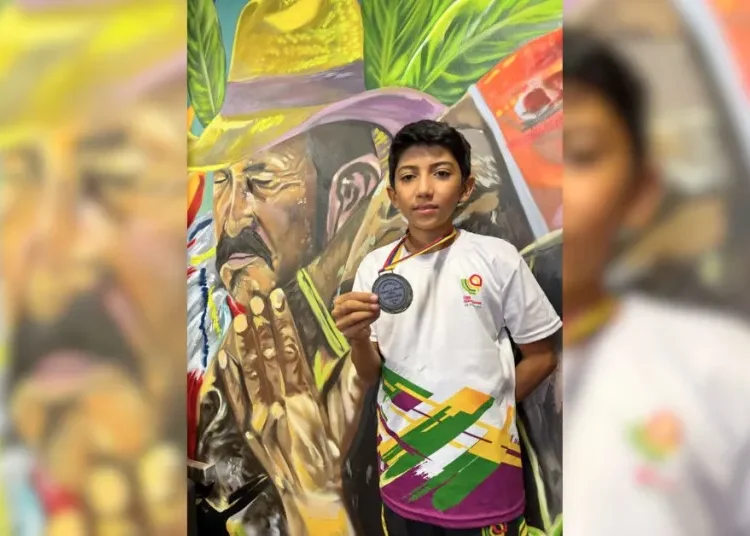 ¡Talento quindiano! Emilio Millán por lo alto en el Campeonato Nacional de Marcha Atlética
