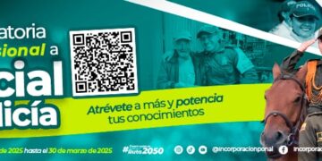 Esta es una gran oportunidad para que puedas ser parte de la Policía Nacional de los Colombianos