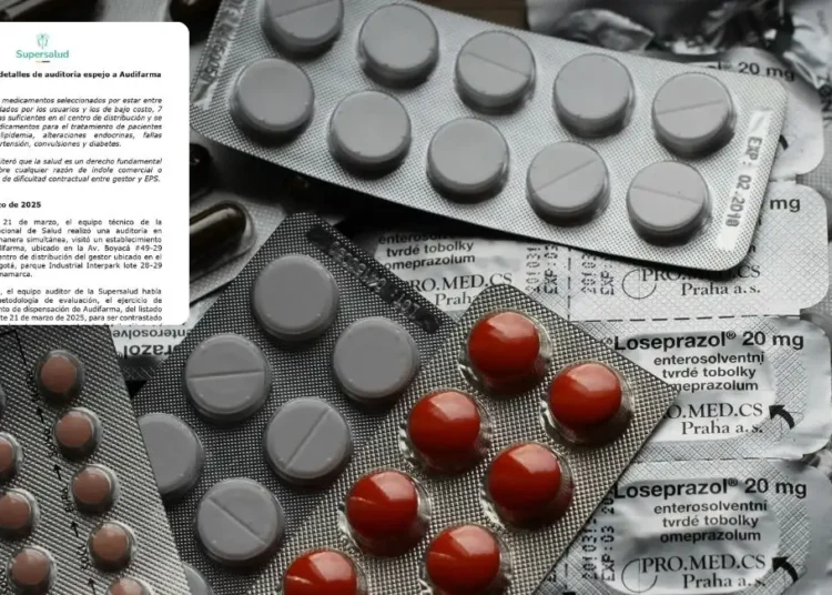 Medicamentos represados: Supersalud exige respuesta a Audifarm