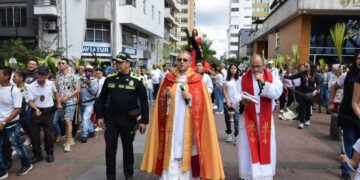 Arrancó la Semana Santa en el Quindío, procesiones en vivo, homilía del Obispo