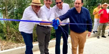 Con obras por Impuestos recuperaron vía Salento – Toche, para la evacuación del volcán Machín