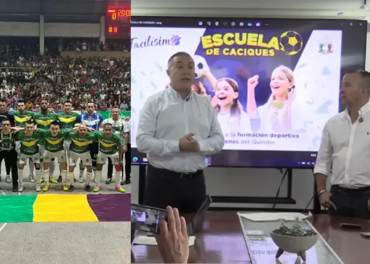 Caciques del Quindío lanzó escuela de microfútbol gratis para niños, niñas y jóvenes quindianos