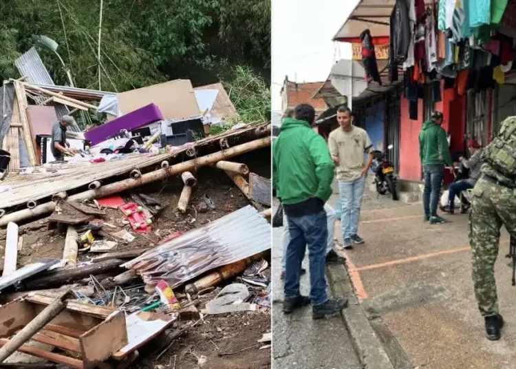 Semana Santa en Armenia dejó 50 armas incautadas y una emergencia por colapso de vivienda