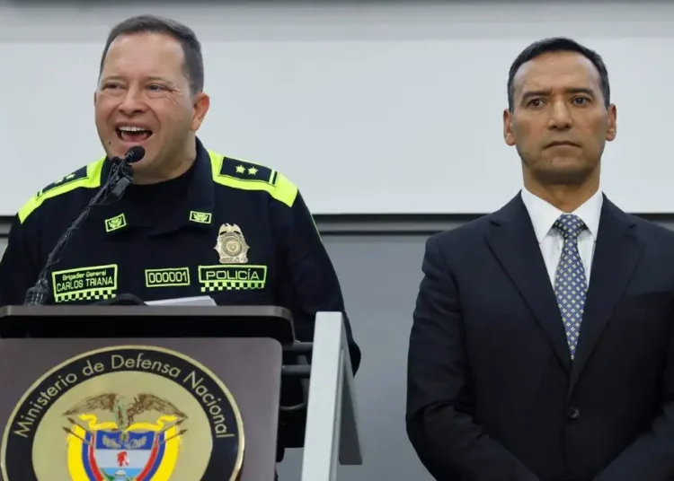 Crisis en Colombia: Pedro Sánchez prometió potenciar la seguridad de los policías en Colombia