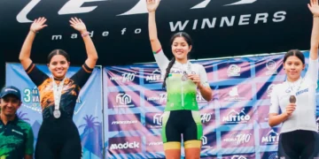 Deportistas quindianos destacan en evento nacional de ciclismo de montaña