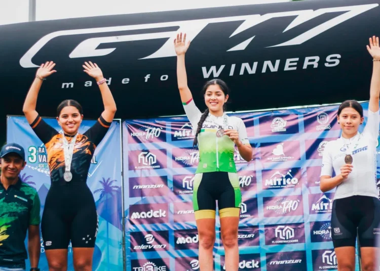 Deportistas quindianos destacan en evento nacional de ciclismo de montaña